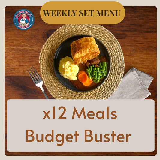 12 meals + 2 dessert + 2 soup