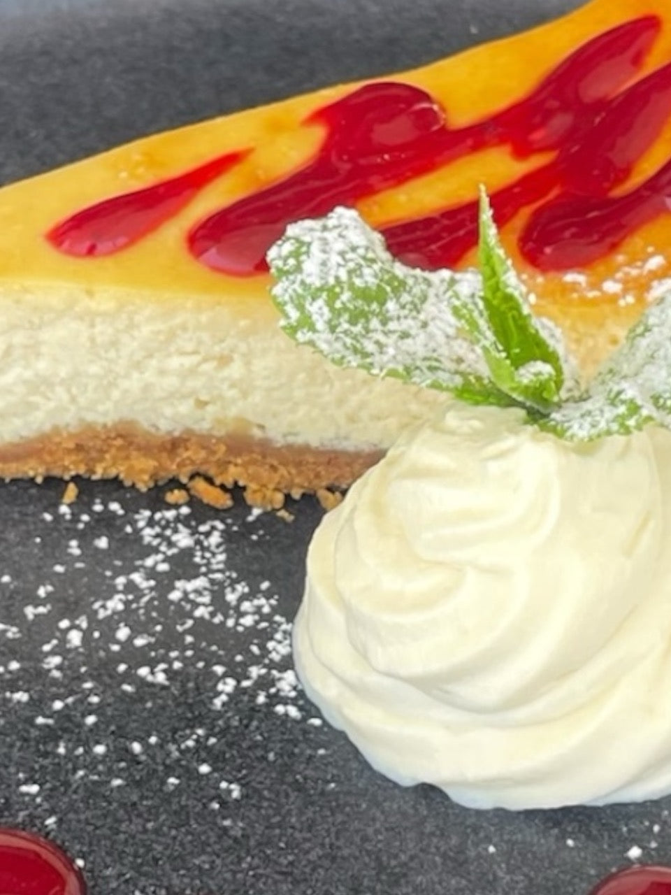 Baileys & White Chocolate Cheesecake