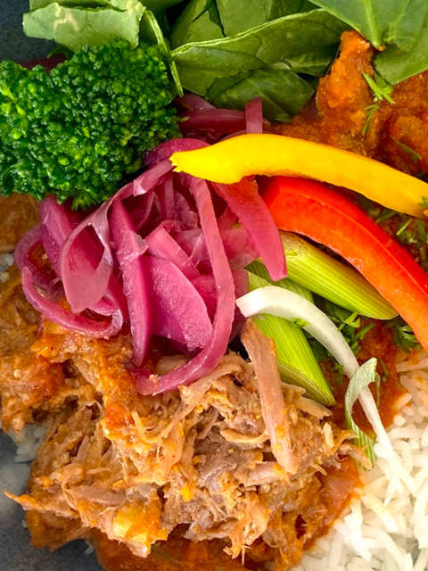 Pollo desmenuzado mexicano