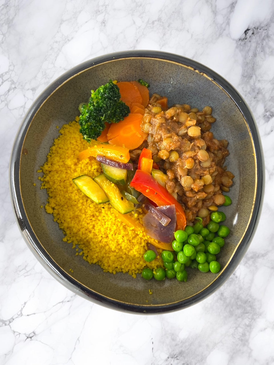 Tajine de lentejas marroquí