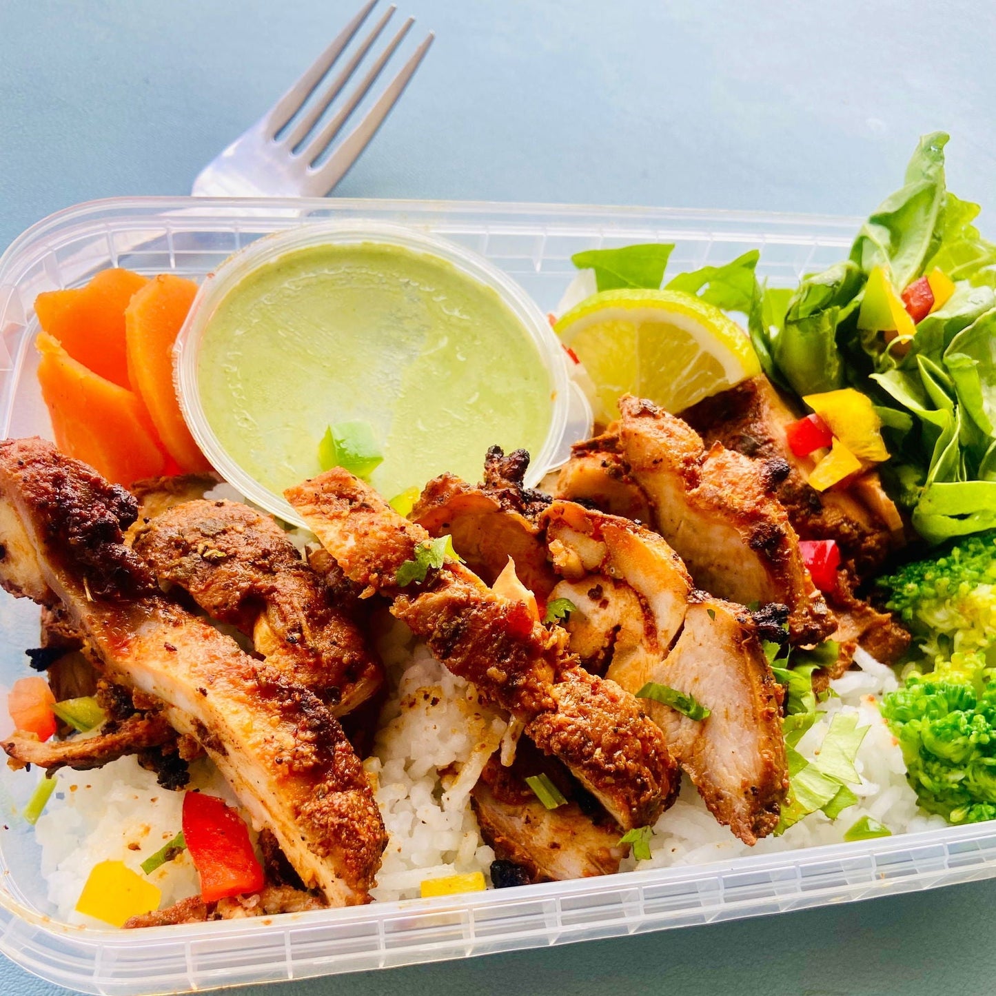 Peruvian Chicken Rice - Dindins