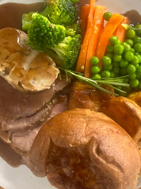 Easter Menu 2 – Roast Lamb, Prawn Cocktail & Chocolate and Berry Guiness Cake