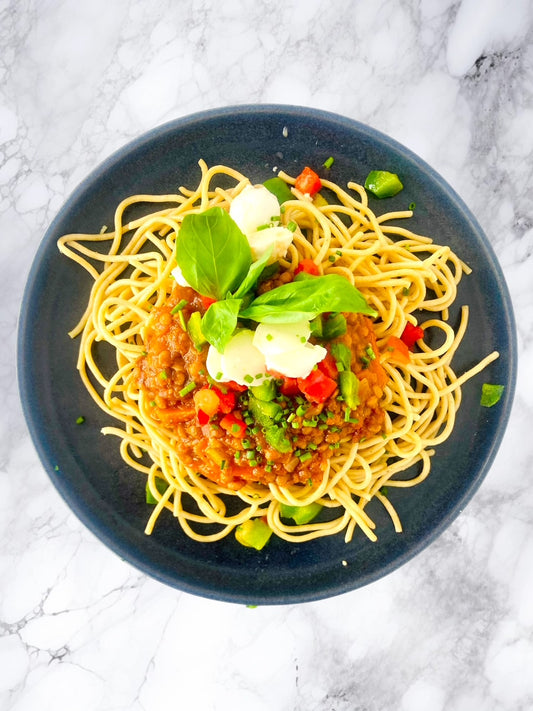 Veggie Bolognese with Wholegrain Pasta