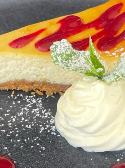 Baileys & White Chocolate Cheesecake