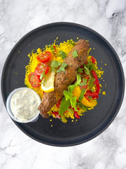 Beef Kofta with Couscous