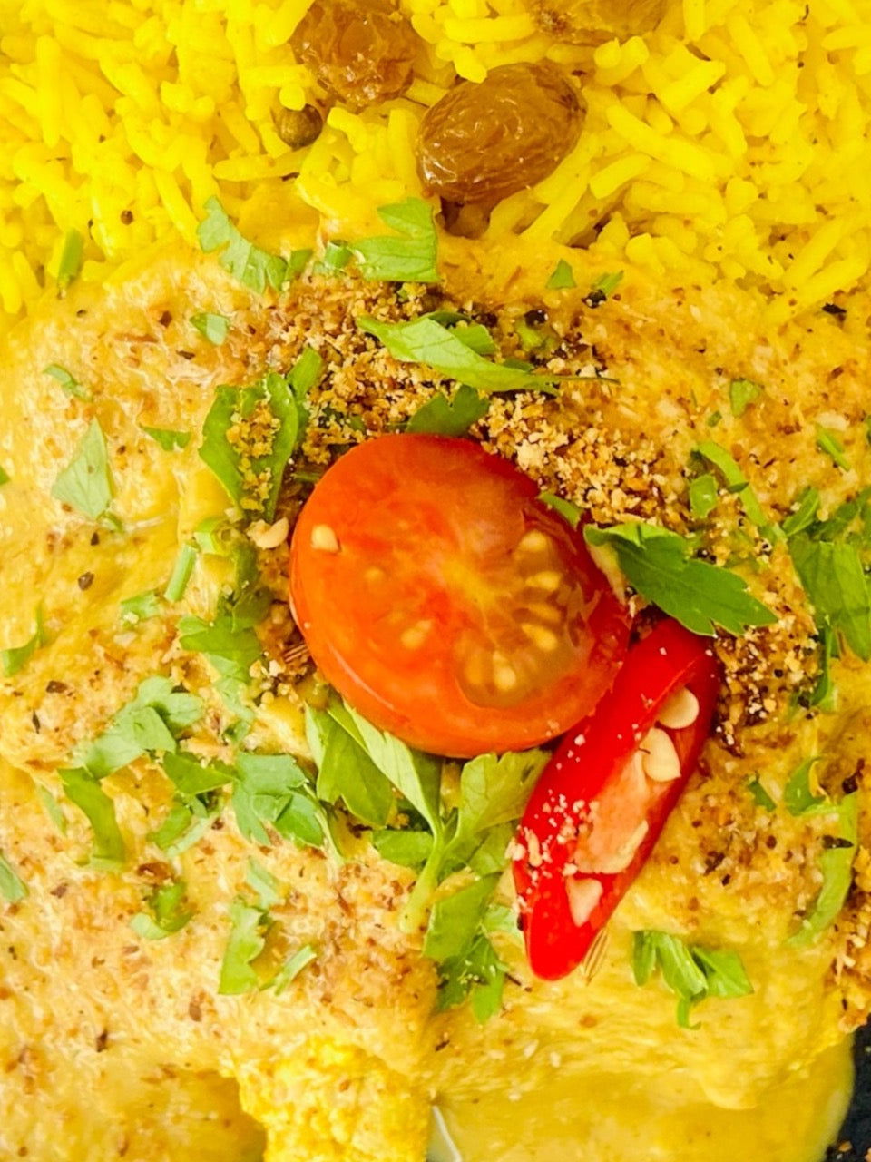 Chicken Korma with Pilau Rice - Dindins