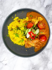 Kip Madras met Pilau Rijst