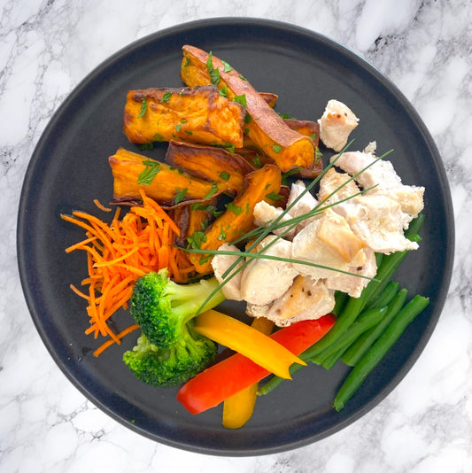 Chicken, Sweet potato & Vegetables