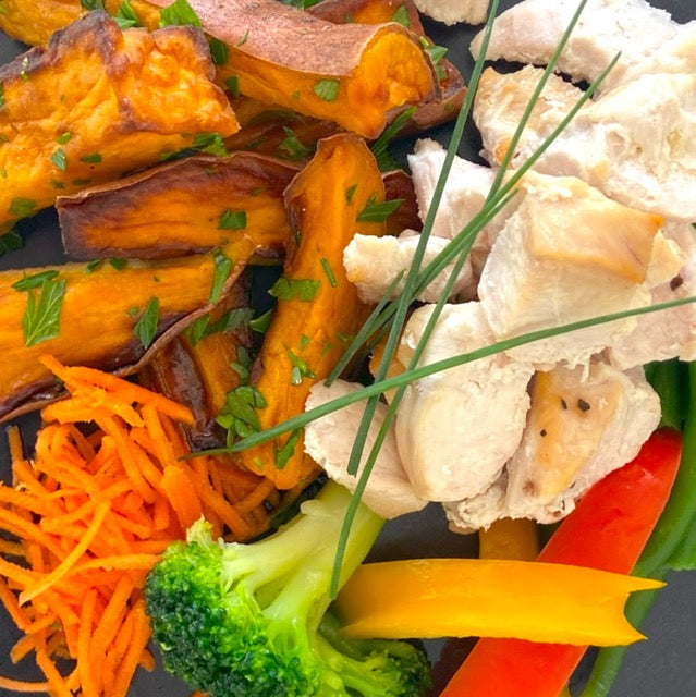 Chicken, Sweet potato & Vegetables