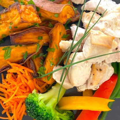 Chicken, Sweet potato & Vegetables