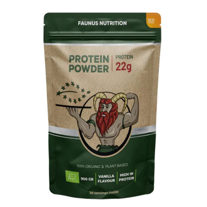 Faunus Organic Fermented Protein – Vanilla | Plant-Based Protein (210g / 900g)