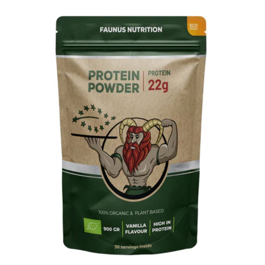 Faunus Organic Fermented Protein – Vanilla | Plant-Based Protein (210g / 900g)