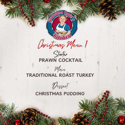 Grandma Kates Christmas Menu 1 - Dindins