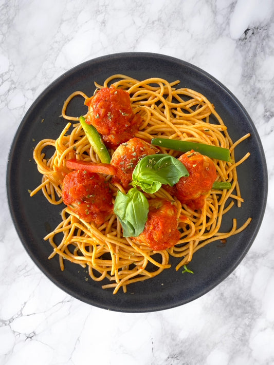 Albóndigas de pollo a la italiana