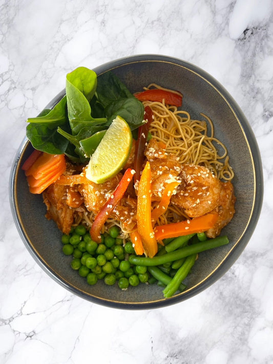 Korean Chicken Noodles - Dindins