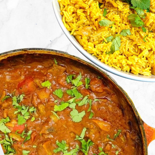 Lamb Balti with Pilau Rice