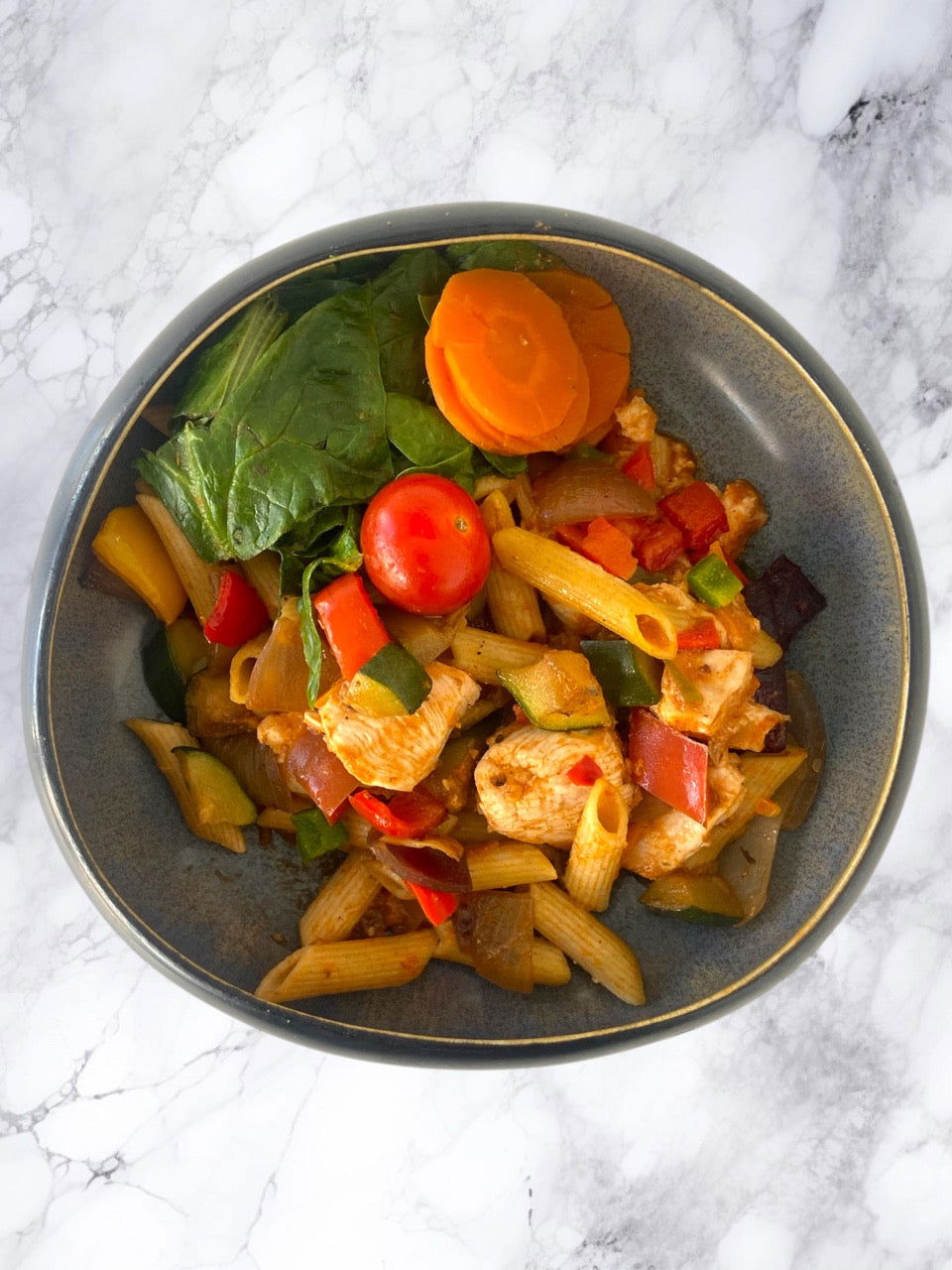 Mediterranean Chicken Pasta - Dindins