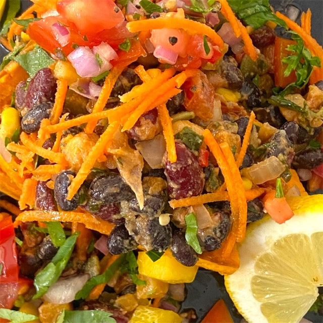 Vegan Mexican Mixed Bean & Sweet Potato