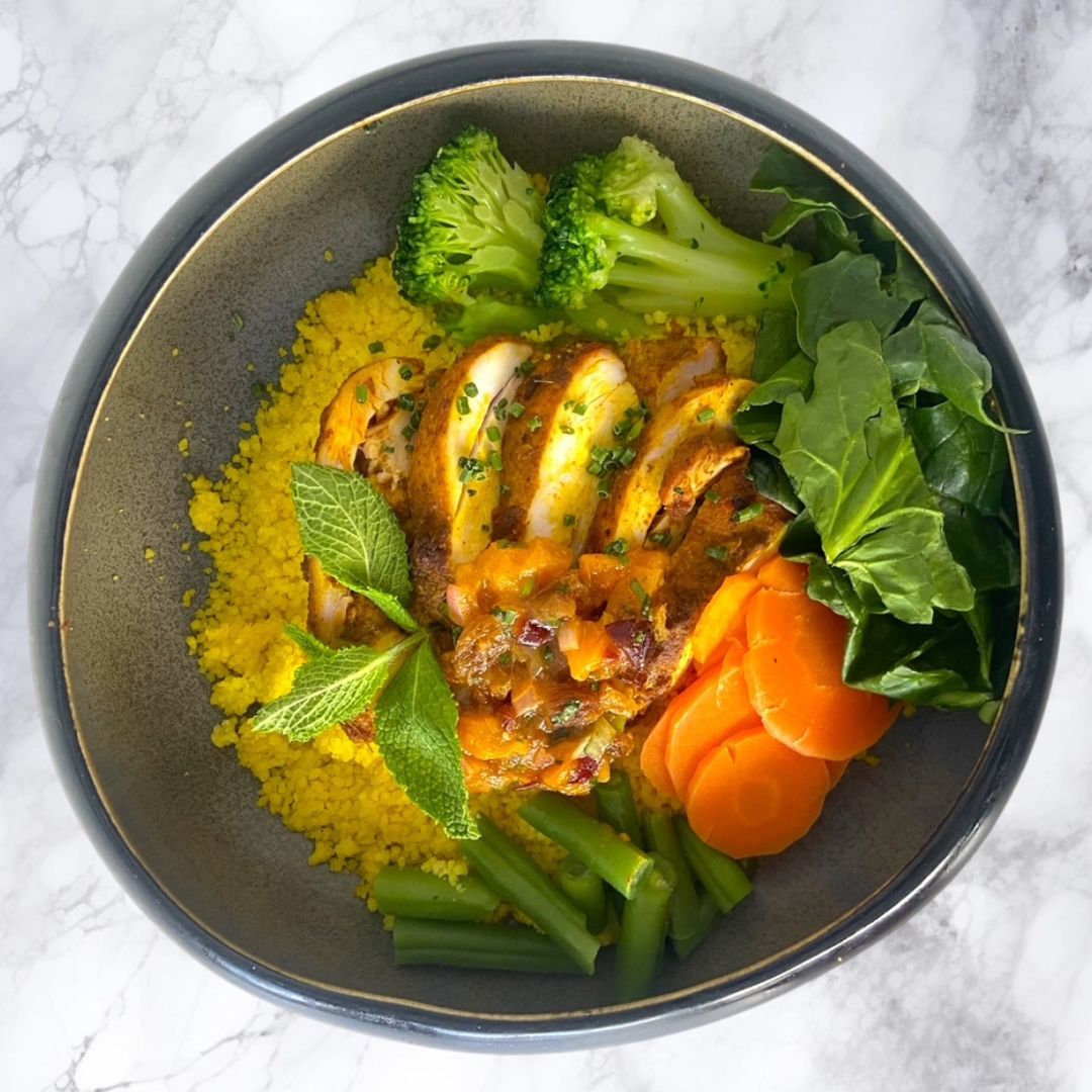 Moroccan Chicken with Couscous - Dindins