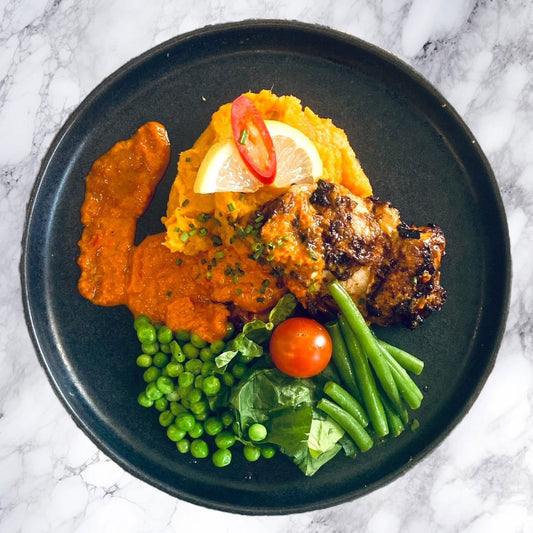 Peri Peri Chicken with Sweet Potato - Dindins