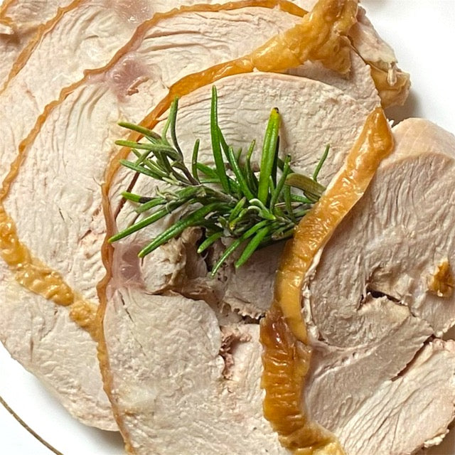 Geroosterde kalkoenplakjes