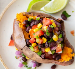 Mexican Mixed Bean Sweet Potato