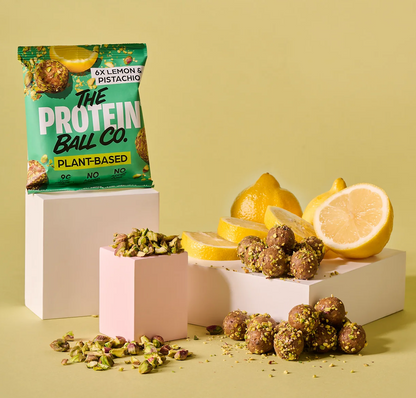 Pistachio & Lemon Protein Balls