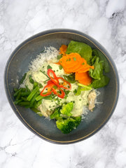 Thai Green Chicken Curry With Jasmine Rice