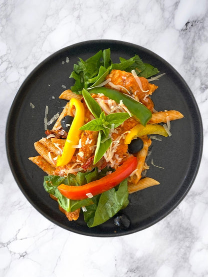 Tuscan Chicken with Wholegrain Pasta - Dindins
