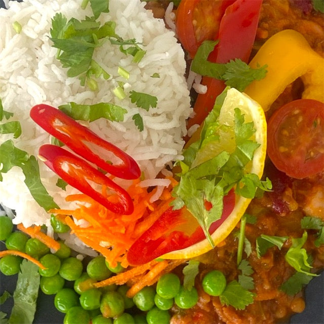 Frozen : Veggie Chilli with Rice