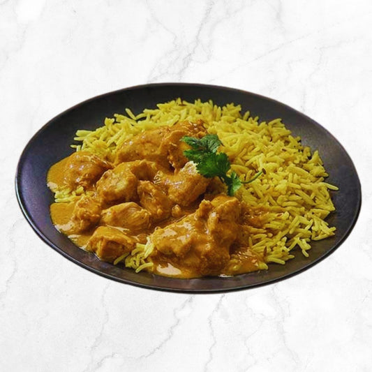 Chicken Korma with Pilau Rice